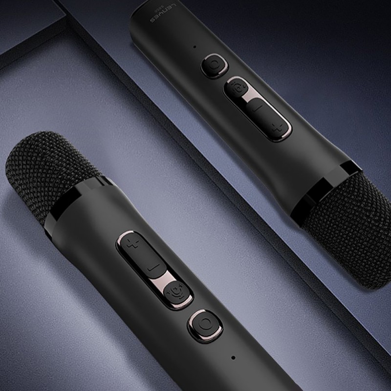 Bal-z Lenyes S856 RGB Işıklı Mikrofonlu Bluetooth Speaker Hoparlör v5.0