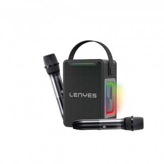 Lenyes S857 RGB Işıklı Çift Mikrofonlu Taşınabilir TWS Bluetooth Speaker Hoparlör v5.3 Lenyes S857 RGB Işıklı Çift Mikrofonlu Taşınabilir TWS Bluetooth Speaker Hoparlör v5.3