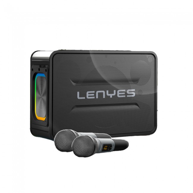 Lenyes S859 RGB Işıklı Çift Mikrofonlu TWS Bluetooth Speaker Hoparlör v5.3 Lenyes S859 RGB Işıklı Çift Mikrofonlu TWS Bluetooth Speaker Hoparlör v5.3