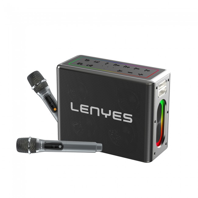 Lenyes S861 12.000mAh Powerbank Özellikli Çift Mikrofonlu Bluetooth Speaker Hoparlör v5.0 Lenyes S861 12.000mAh Powerbank Özellikli Çift Mikrofonlu Bluetooth Speaker Hoparlör v5.0