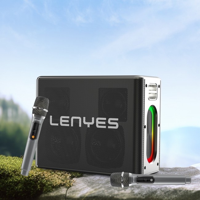 Lenyes S861 12.000mAh Powerbank Özellikli Çift Mikrofonlu Bluetooth Speaker Hoparlör v5.0 Lenyes S861 12.000mAh Powerbank Özellikli Çift Mikrofonlu Bluetooth Speaker Hoparlör v5.0