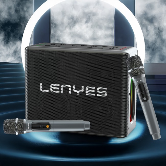 Lenyes S861 12.000mAh Powerbank Özellikli Çift Mikrofonlu Bluetooth Speaker Hoparlör v5.0 Lenyes S861 12.000mAh Powerbank Özellikli Çift Mikrofonlu Bluetooth Speaker Hoparlör v5.0