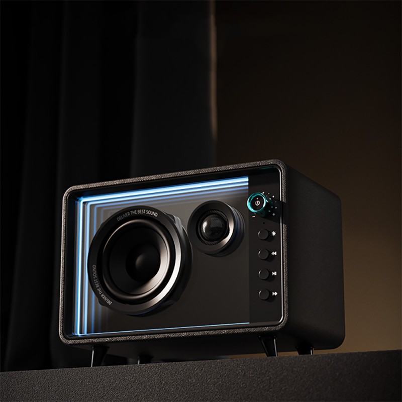 Bal-z Lenyes S862 Su Geçirmez Mikrofonlu Çoklu Giriş Karaoke Bluetooth Hoparlör v5.3 120W