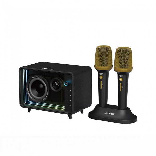 Lenyes S862 Su Geçirmez Mikrofonlu Çoklu Giriş Karaoke Bluetooth Hoparlör v5.3 120W Lenyes S862 Su Geçirmez Mikrofonlu Çoklu Giriş Karaoke Bluetooth Hoparlör v5.3 120W