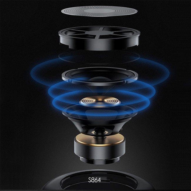 Lenyes S864 RGB Işıklı Taşınabilir TWS Bluetooth Speaker Hoparlör v5.3 Lenyes S864 RGB Işıklı Taşınabilir TWS Bluetooth Speaker Hoparlör v5.3