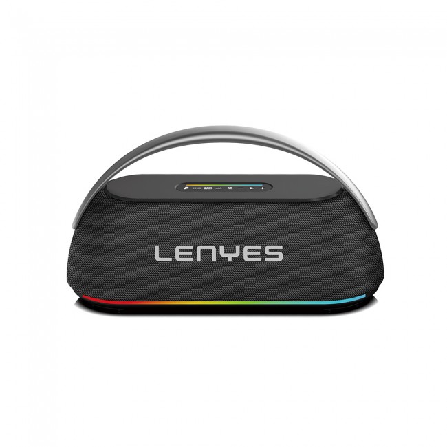 Lenyes S869 RGB Işıklı Çift Mikrofonlu Taşınabilir Bluetooth Hoparlör v5.3 Lenyes S869 RGB Işıklı Çift Mikrofonlu Taşınabilir Bluetooth Hoparlör v5.3