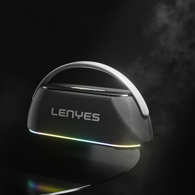 Lenyes S869 RGB Işıklı Çift Mikrofonlu Taşınabilir Bluetooth Hoparlör v5.3 Lenyes S869 RGB Işıklı Çift Mikrofonlu Taşınabilir Bluetooth Hoparlör v5.3