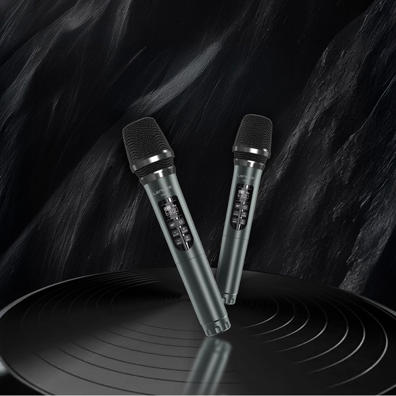 Bal-z Lenyes S869 RGB Işıklı Çift Mikrofonlu Taşınabilir Bluetooth Hoparlör v5.3