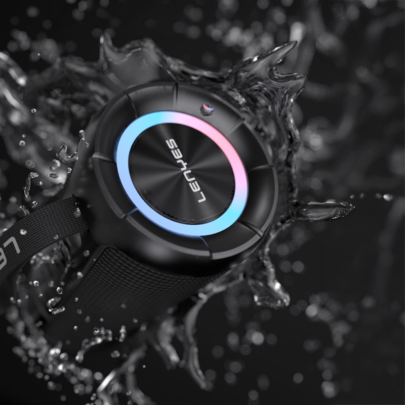 Bal-z Lenyes S871 RGB Işıklı Taşınabilir Su Geçirmez TWS Bluetooth Hoparlör