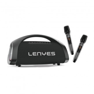 Lenyes S873 RGB Işıklı Taşınabilir Kumandalı&Mikrofonlu TWS Bluetooth Speaker Hoparlör v5.3 Lenyes S873 RGB Işıklı Taşınabilir Kumandalı&Mikrofonlu TWS Bluetooth Speaker Hoparlör v5.3