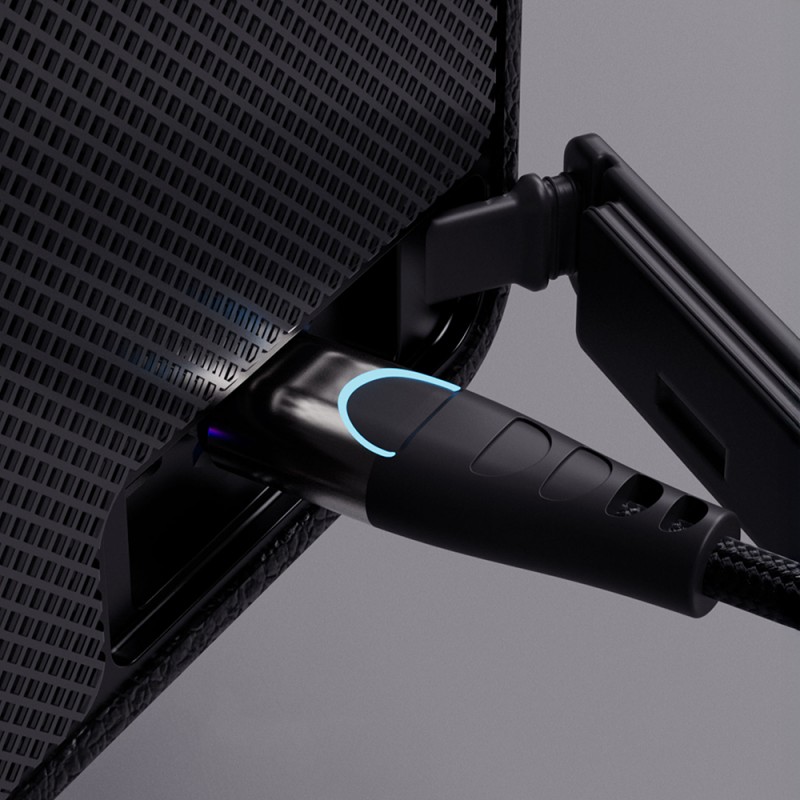 Bal-z Lenyes S875 Elegance Serisi RGB Işıklı Taşınabilir Su Geçirmez TWS Bluetooth Hoparlör v5.3 40W