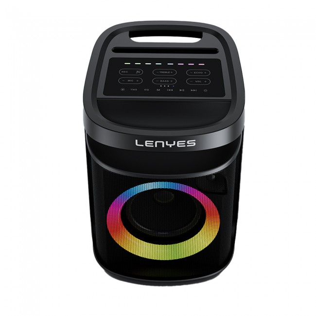 Lenyes S881 Su Geçirmez Mikrofonlu Çoklu Giriş RGB Işıklı TWS Karaoke FM Bluetooth Hoparlör v5.3 120W Lenyes S881 Su Geçirmez Mikrofonlu Çoklu Giriş RGB Işıklı TWS Karaoke FM Bluetooth Hoparlör v5.3 120W