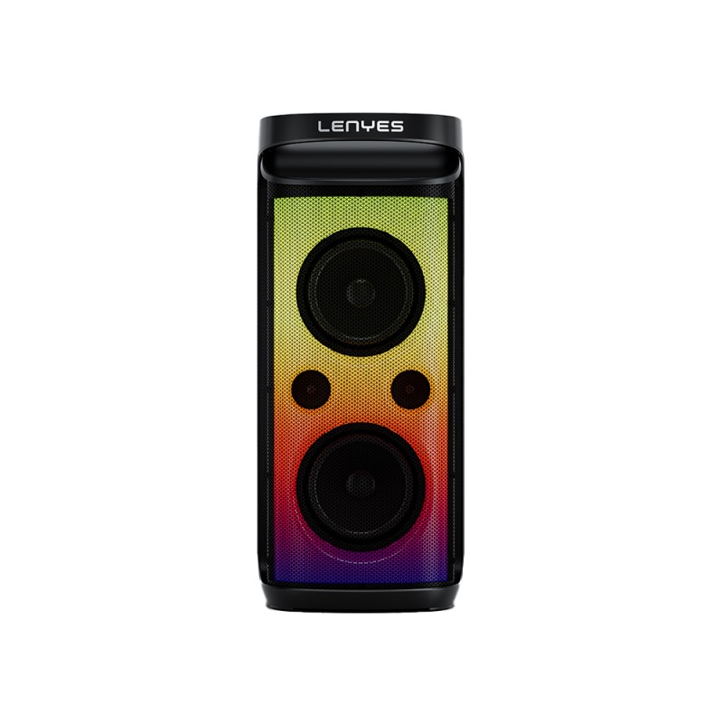 Bal-z Lenyes S882 Su Geçirmez Mikrofonlu Çoklu Giriş RGB Işıklı TWS Karaoke FM Bluetooth Hoparlör v5.3 200W