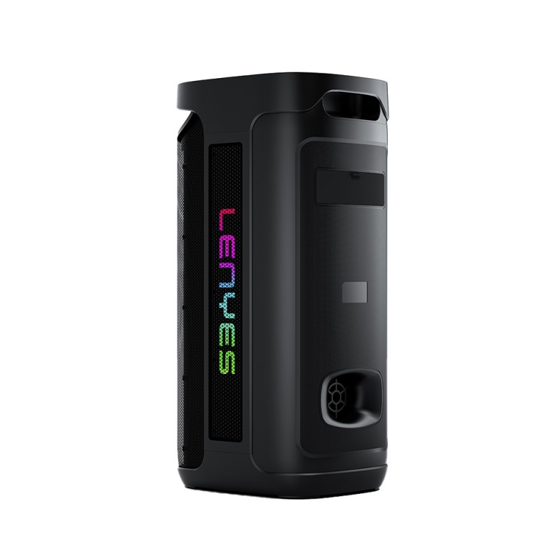 Bal-z Lenyes S883 Su Geçirmez Tekerlekli Mikrofonlu Çoklu Giriş RGB Işıklı TWS Karaoke FM Bluetooth Hoparlör v5.3 360W