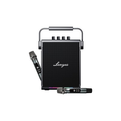 Bal-z Lenyes Titan 1 Serisi RGB Işıklı Çift Mikrofonlu Bluetooth Speaker Hoparlör v5.3 5000mAh