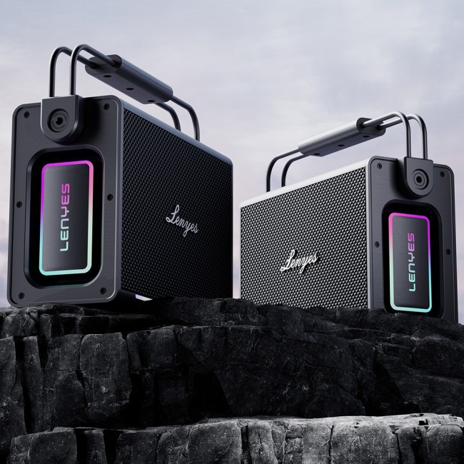 Lenyes Titan 2 Serisi RGB Işıklı Çİft Mikrofonlu Taşınabilir TWS Bluetooth Speaker Hoparlör v5.3 5000mAh Lenyes Titan 2 Serisi RGB Işıklı Çİft Mikrofonlu Taşınabilir TWS Bluetooth Speaker Hoparlör v5.3 5000mAh