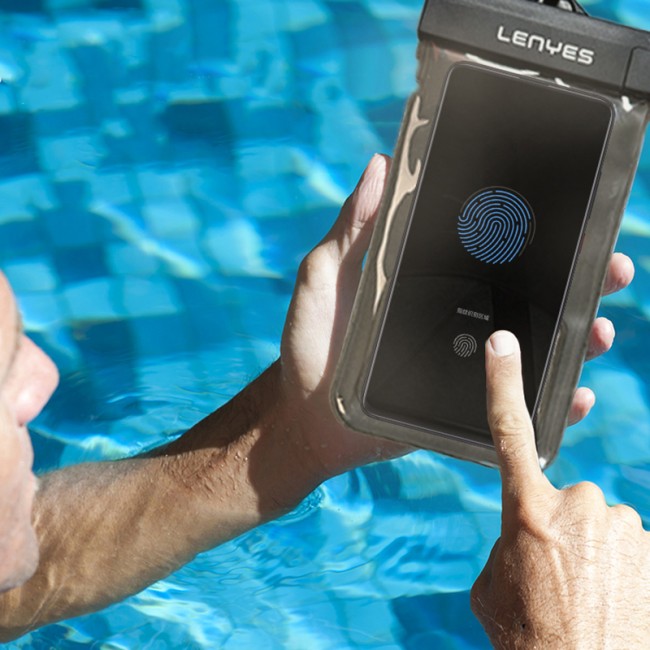 Lenyes WB2001 IPX8 Sertifikalı Universal Su Geçirmez 7.2 inç Kılıf Lenyes WB2001 IPX8 Sertifikalı Universal Su Geçirmez 7.2 inç Kılıf