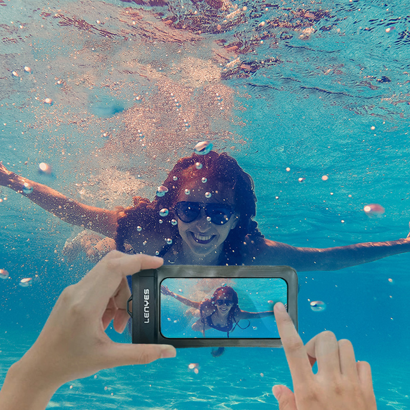 Bal-z Lenyes WB2001 IPX8 Sertifikalı Universal Su Geçirmez 7.2 inç Kılıf