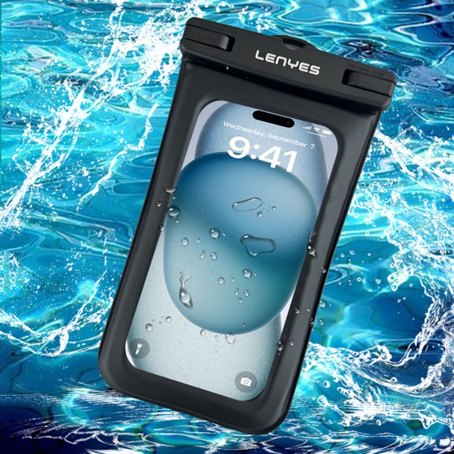 Lenyes WB2002 IP68 Sertifikalı Universal Su Geçirmez 6.7 inç Kılıf Lenyes WB2002 IP68 Sertifikalı Universal Su Geçirmez 6.7 inç Kılıf