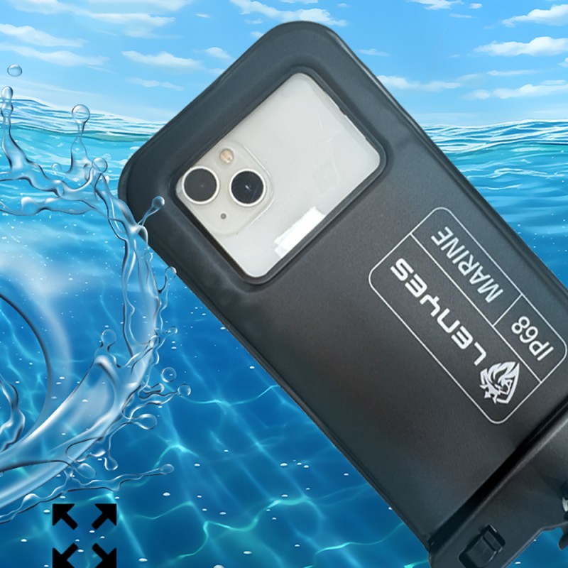 Bal-z Lenyes WB2002 IP68 Sertifikalı Universal Su Geçirmez 6.7 inç Kılıf