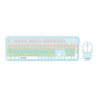 Lenyes WK103 Mekanik 2in1 2.4G Kablosuz Klavye ve 1600 DPI Mouse Seti Lenyes WK103 Mekanik 2in1 2.4G Kablosuz Klavye ve 1600 DPI Mouse Seti