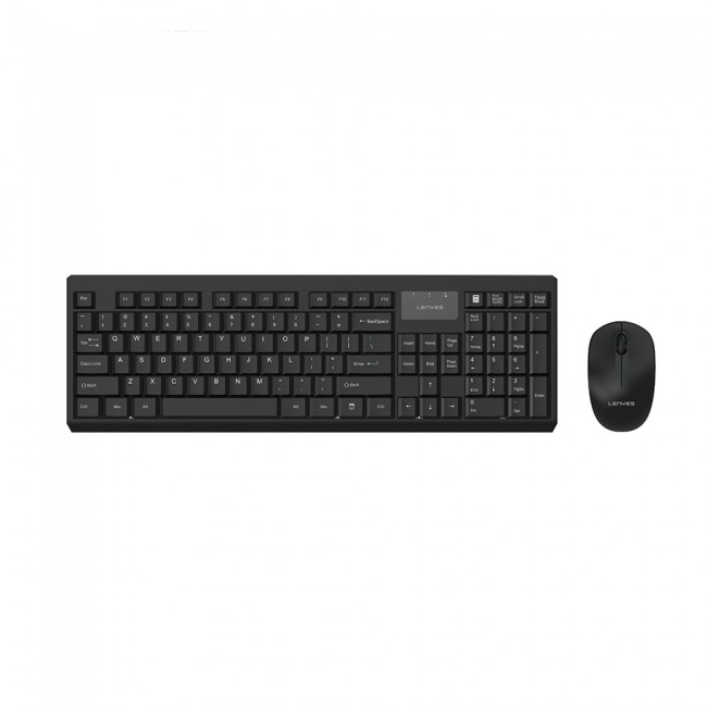 Lenyes WK105 Ergonomik 2in1 2.4G Kablosuz Klavye ve 1200 DPI Mouse Seti Lenyes WK105 Ergonomik 2in1 2.4G Kablosuz Klavye ve 1200 DPI Mouse Seti
