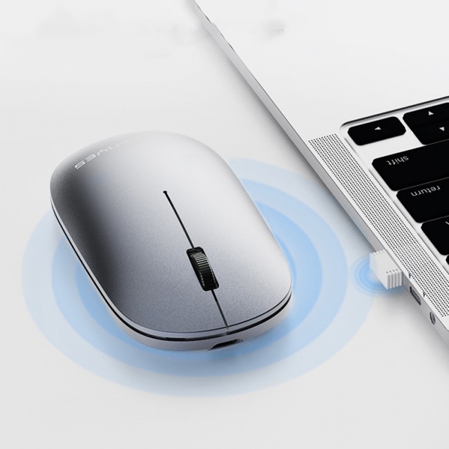 Lenyes WS103 Sessiz Buton Tasarımlı Ergonomik Çift Bluetooth Bağlantılı 2.4G Kablosuz Mouse 1200 DPI Lenyes WS103 Sessiz Buton Tasarımlı Ergonomik Çift Bluetooth Bağlantılı 2.4G Kablosuz Mouse 1200 DPI