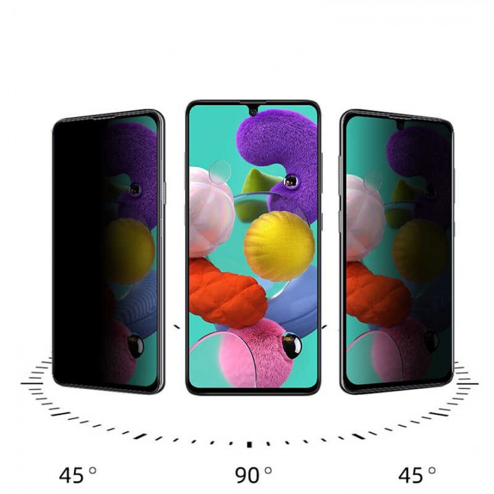 Omix X500 Zore New 5D Privacy Temperli Ekran Koruyucu