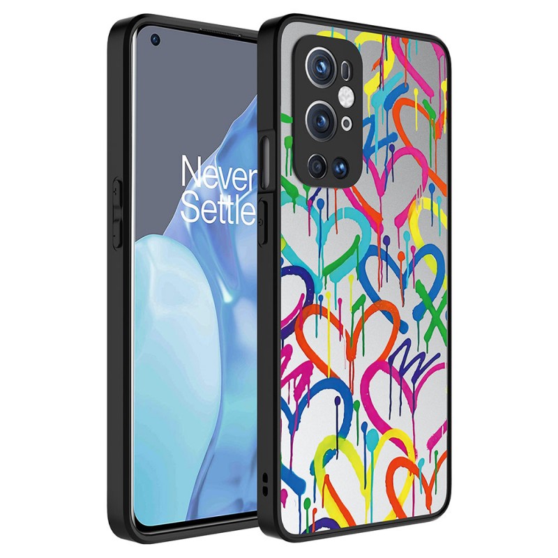 Bal-z One Plus 9 Pro Kılıf Aynalı Desenli Kamera Korumalı Parlak  Mirror Kapak