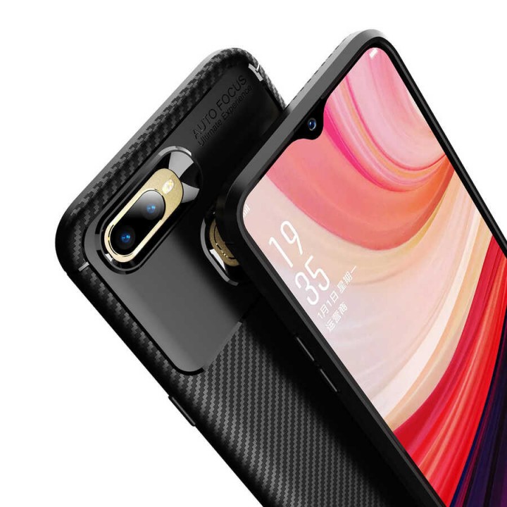 Oppo A12 Kılıf Zore Negro Silikon Kapak