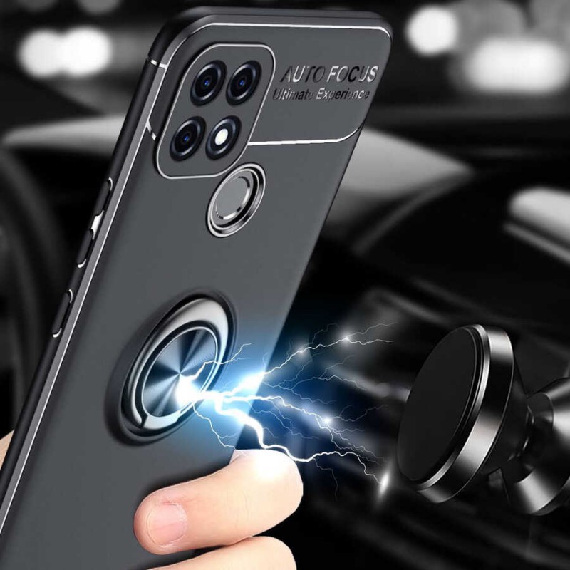 Bal-z Oppo A15 Kılıf  Ravel Silikon Kapak