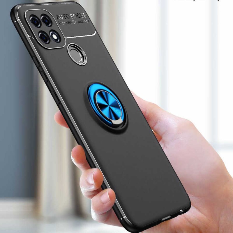 Bal-z Oppo A15 Kılıf  Ravel Silikon Kapak