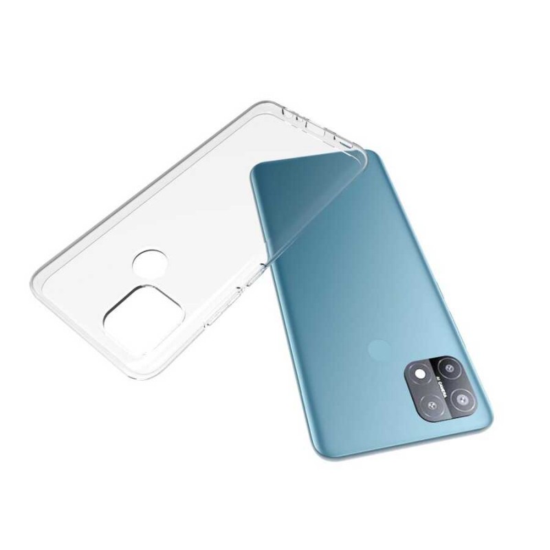 Bal-z Oppo A15 Kılıf  Süper Silikon Kapak