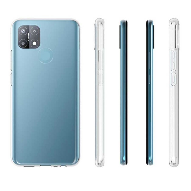 Bal-z Oppo A15 Kılıf  Süper Silikon Kapak