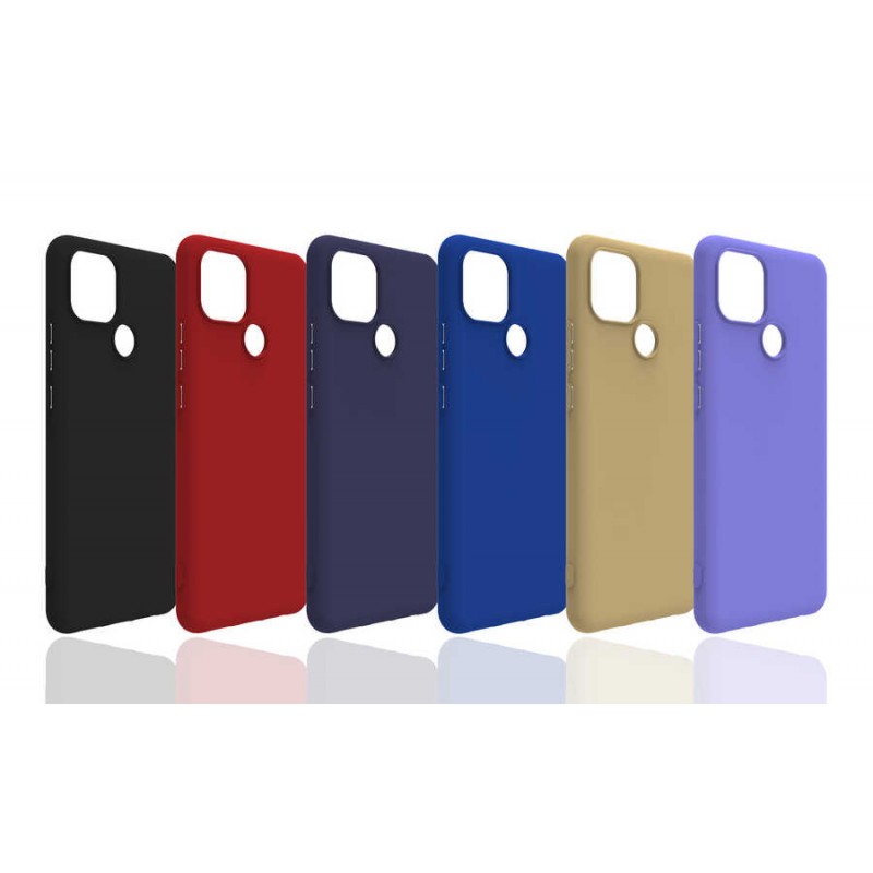 Bal-z Oppo A15S Kılıf  Biye Silikon