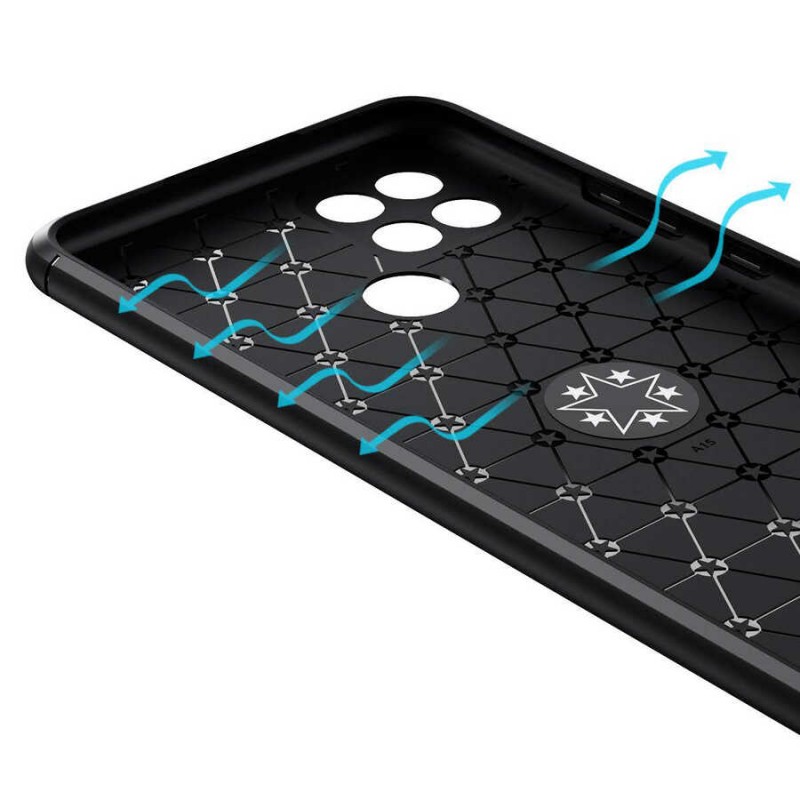 Bal-z Oppo A15S Kılıf  Ravel Silikon Kapak