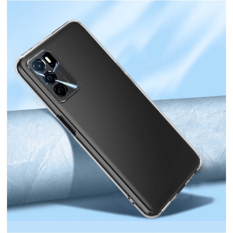 Bal-z Oppo A16 Kılıf  Kamera Korumalı Süper Silikon Kapak