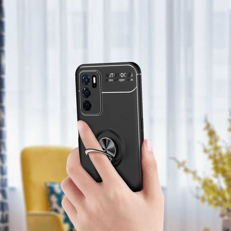 Bal-z Oppo A16 Kılıf  Ravel Silikon Kapak