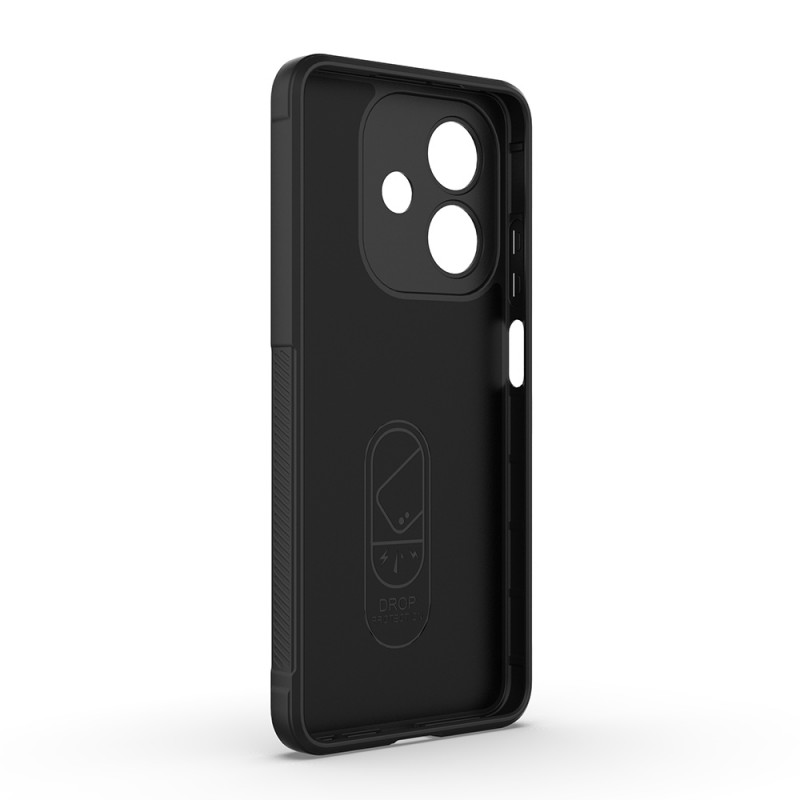 Bal-z Oppo A3 Kılıf Esnek TPU Oyuklu Arka Yüzey Tasarımlı  Etnik Silikon Kapak