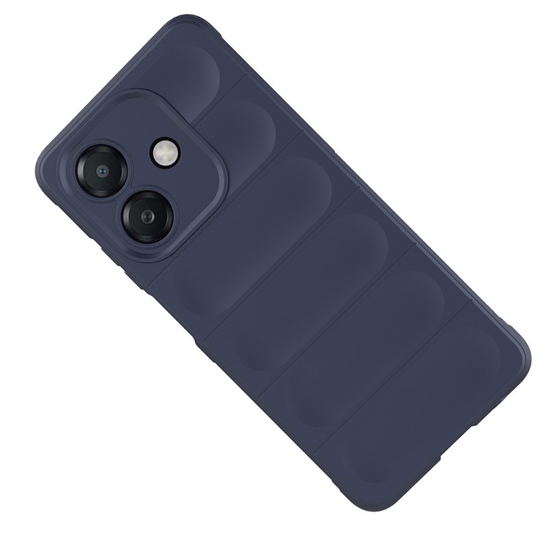 Bal-z Oppo A3 Kılıf Esnek TPU Oyuklu Arka Yüzey Tasarımlı  Etnik Silikon Kapak