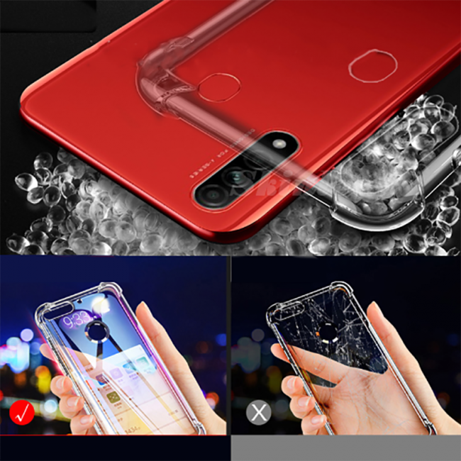 Oppo A31 Kılıf Zore Nitro Anti Shock Silikon Oppo A31 Kılıf Zore Nitro Anti Shock Silikon
