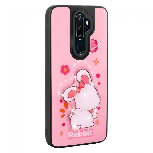 Oppo A5 2020 Kılıf Parlayan Kabartmalı İkonik Figürlü Zore Amas Silikon Kapak Oppo A5 2020 Kılıf Parlayan Kabartmalı İkonik Figürlü Zore Amas Silikon Kapak