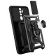 Oppo A5 2020 Kılıf Magnetik Standlı Kamera Korumalı Zore Sürgülü Vega Kapak Oppo A5 2020 Kılıf Magnetik Standlı Kamera Korumalı Zore Sürgülü Vega Kapak