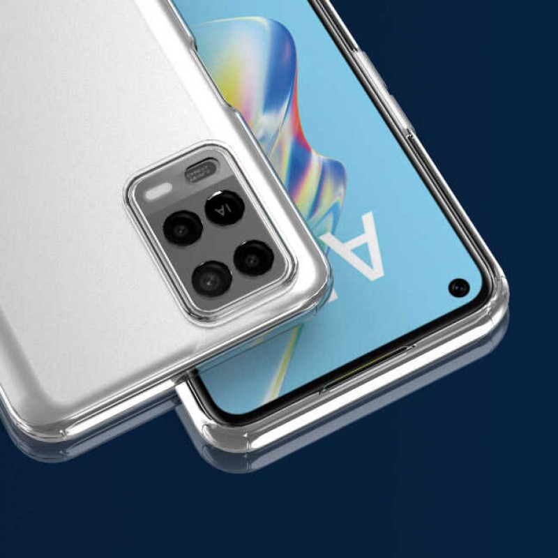 Bal-z Oppo A54 4G Kılıf  Kamera Korumalı Süper Silikon Kapak