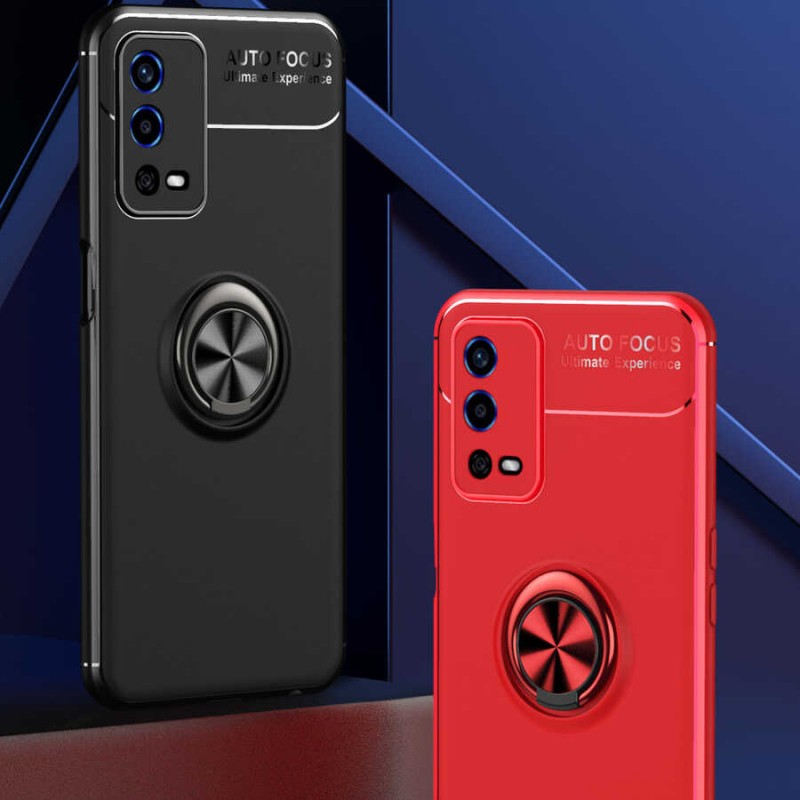 Bal-z Oppo A55 4G Kılıf  Ravel Silikon Kapak