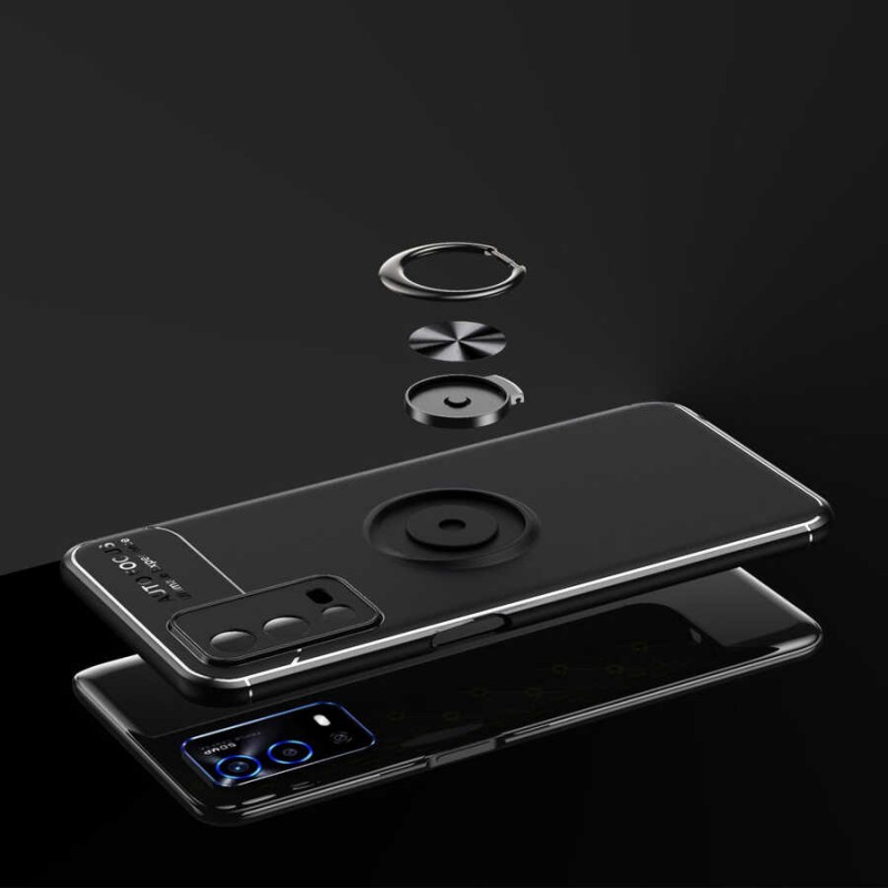 Bal-z Oppo A55 4G Kılıf  Ravel Silikon Kapak