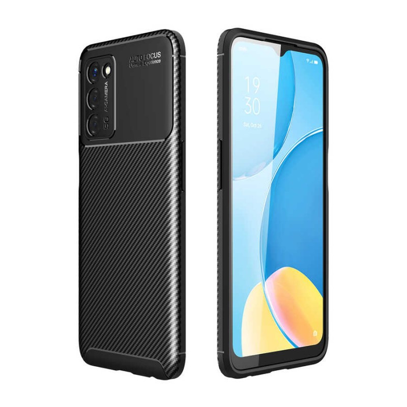 Bal-z Oppo A55 5G Kılıf  Negro Silikon Kapak