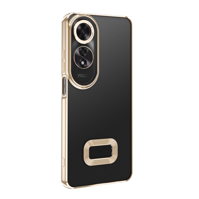 Bal-z Oppo A60 Kılıf Kamera Korumalı Logo Gösteren Zore Omega Kapak