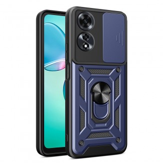 Oppo A60 Kılıf Magnetik Standlı Kamera Korumalı Zore Sürgülü Vega Kapak Oppo A60 Kılıf Magnetik Standlı Kamera Korumalı Zore Sürgülü Vega Kapak