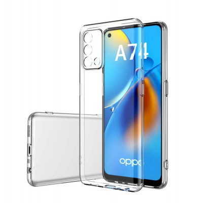 Bal-z Oppo A74 4G Kılıf  Kamera Korumalı Süper Silikon Kapak